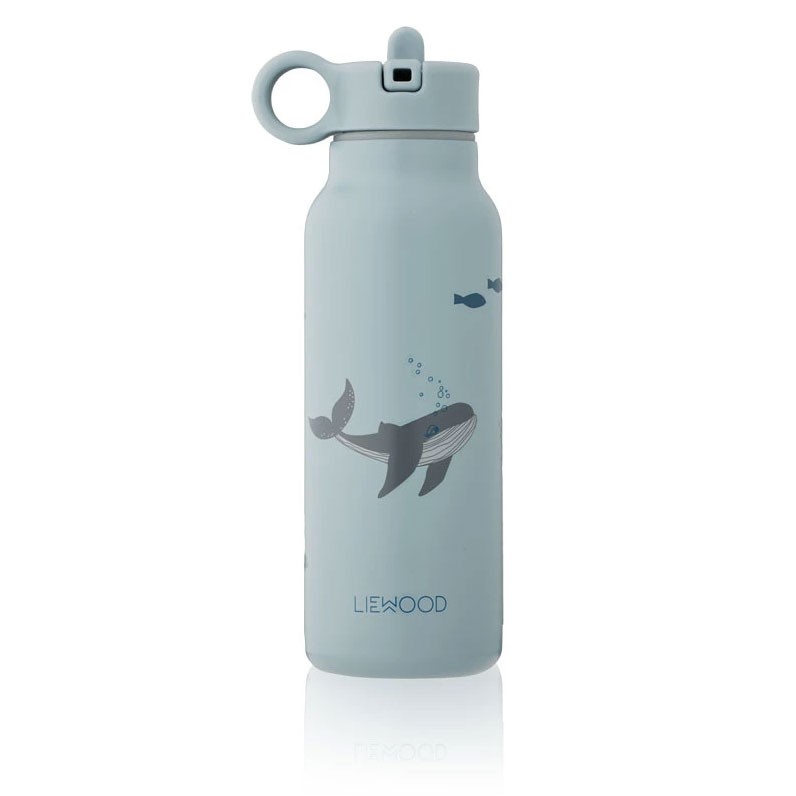 Liewood - Trinkflasche Falk Sea Creatures Blue
