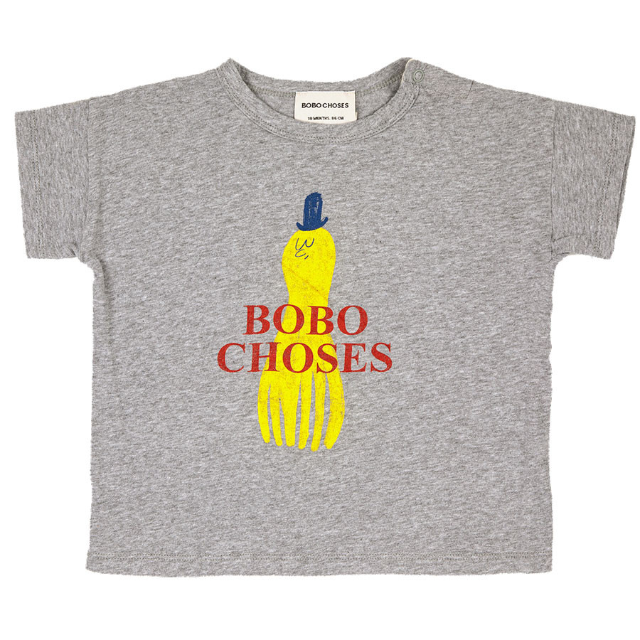 Bobo Choses - Baby T-Shirt - Yellow Squid