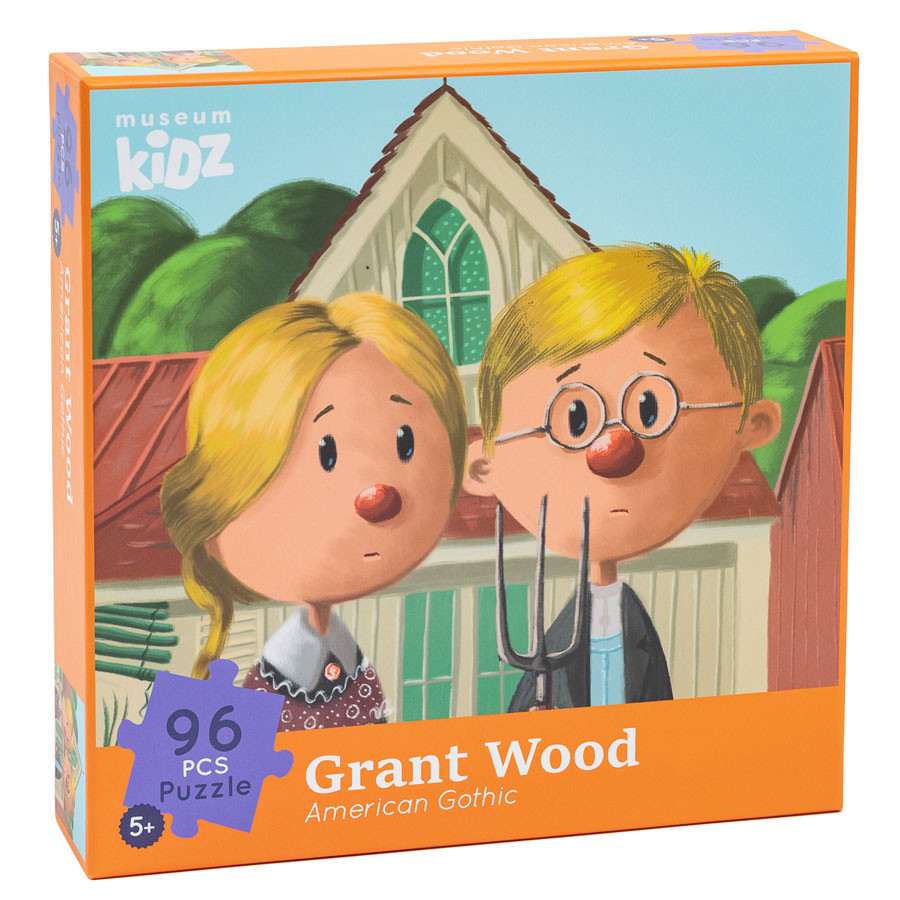 Museum Kidz - Puzzle Grant Wood