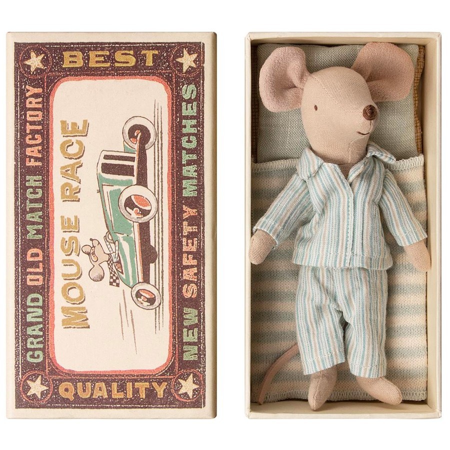 Maileg - Mouse "Big Brother" in matchbox