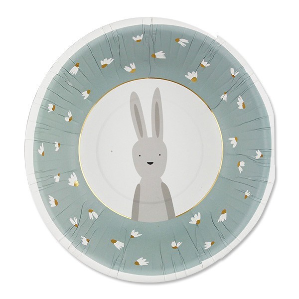 Ava & Yves - 8 Schalen "Hase" Blau