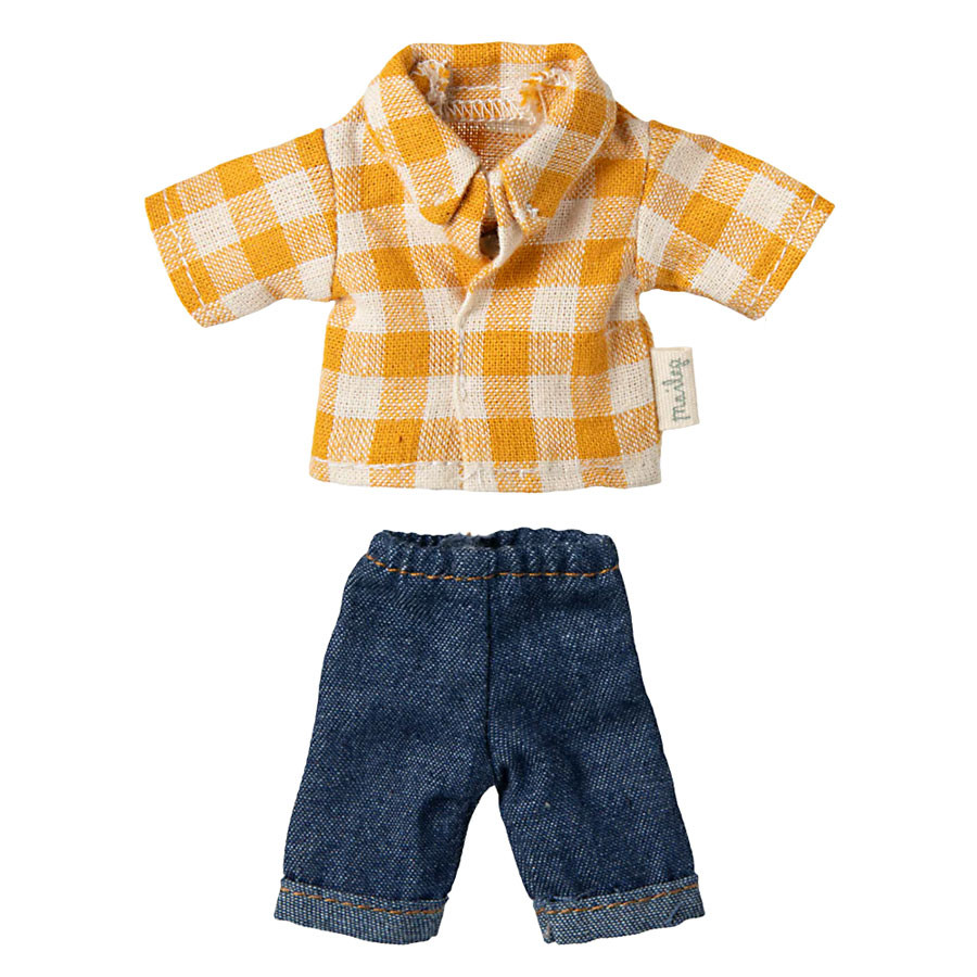 Maileg - Anziehset Hemd und Hose - Papa Maus