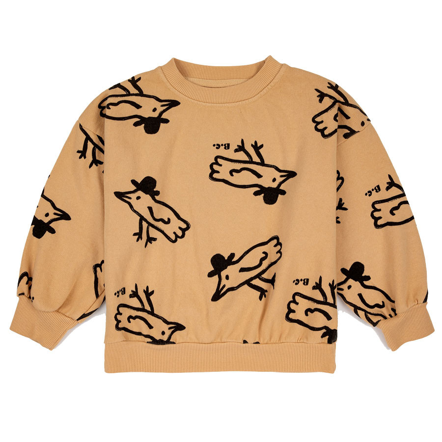 Bobo Choses - Sweatshirt - Mr Birdie All Over