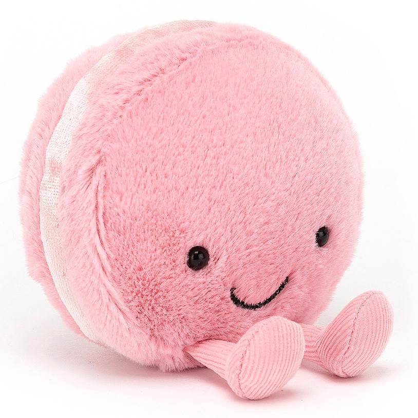Jellycat - Amuseable Macaron Raspberry
