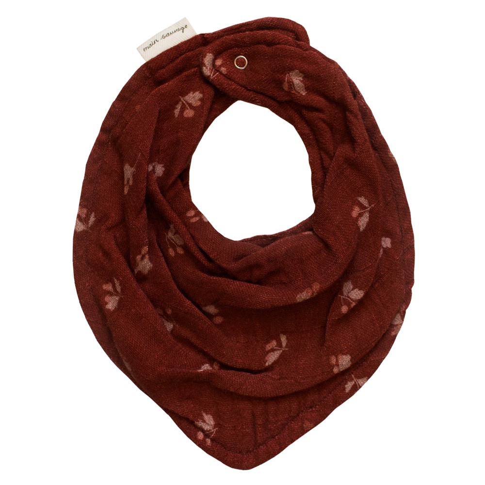Main Sauvage - Big Scarf "Howthorns" Red