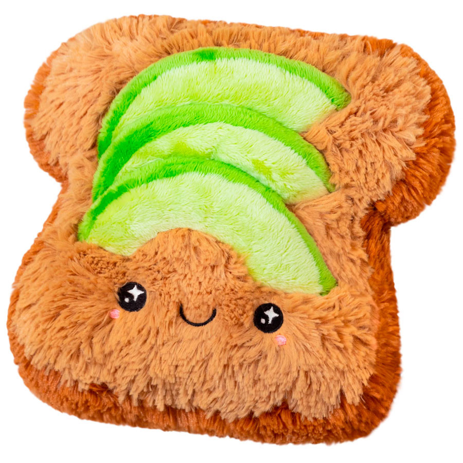 Squishable Toast mit Avocado 38cm