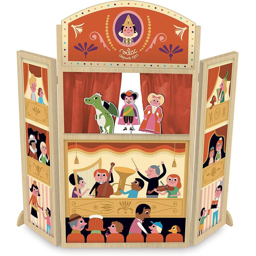 Vilac - Puppentheater by Ingela P.Arrhenius