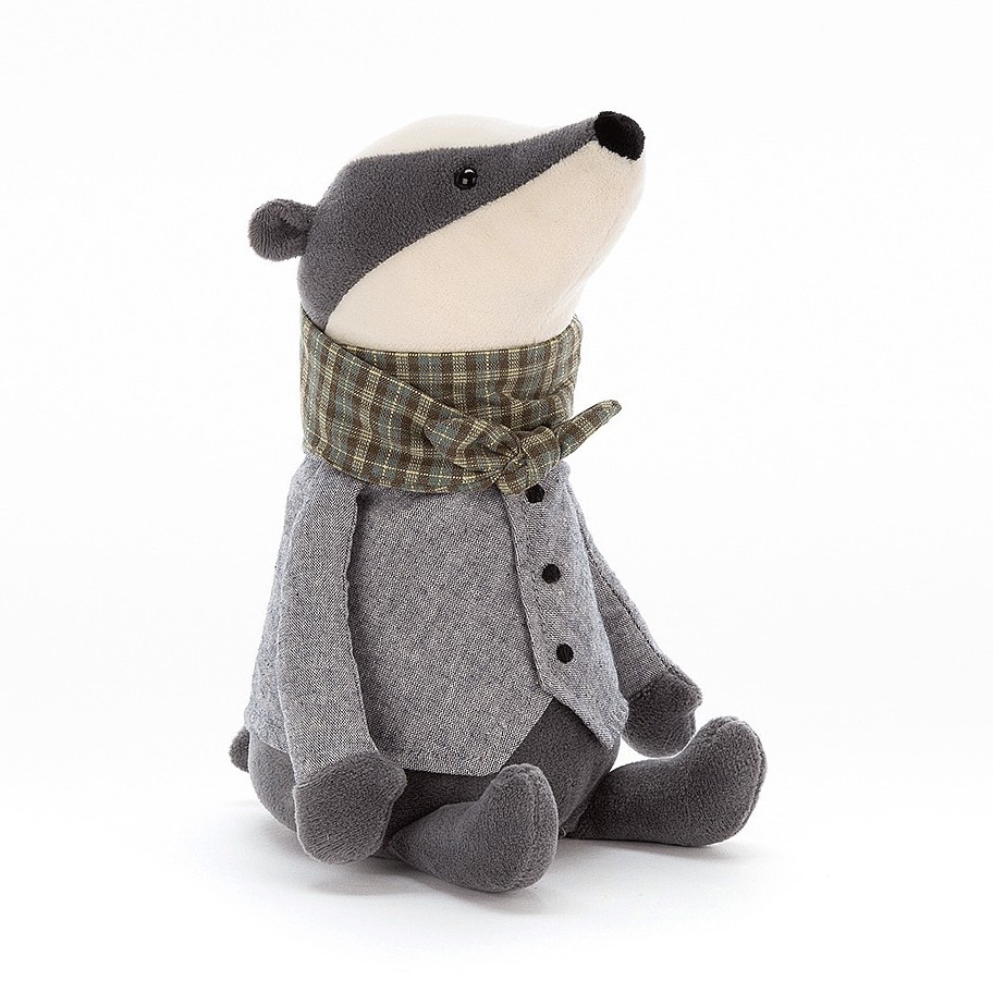 Jellycat - Riverside Rambler Badger