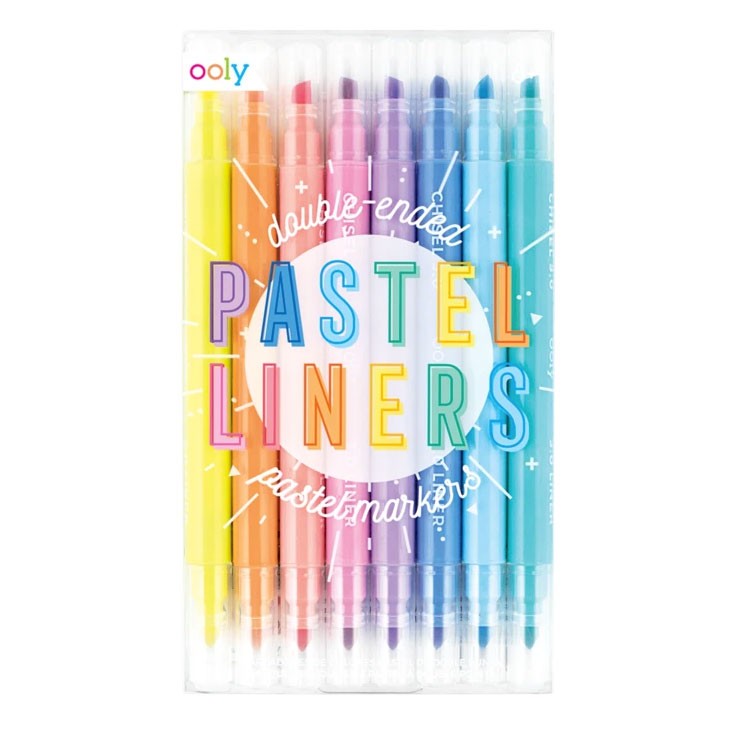 OOLY - 8 Pastell Marker Set