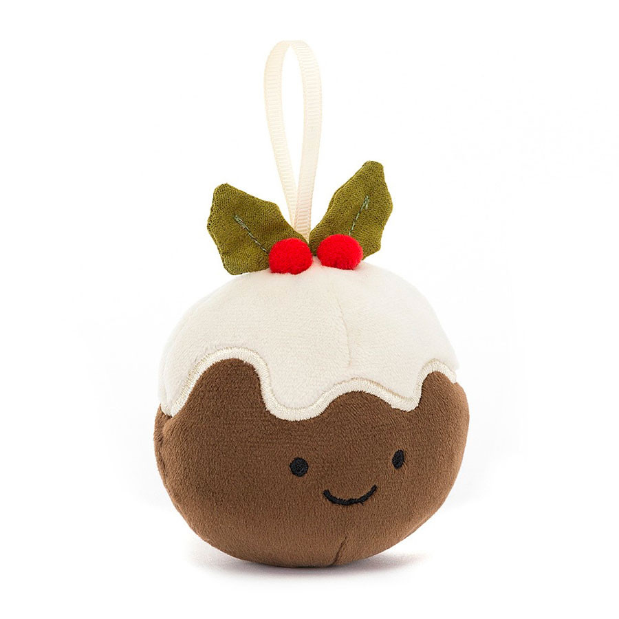 Jellycat - Anhänger Festive Folly Christmas Pudding