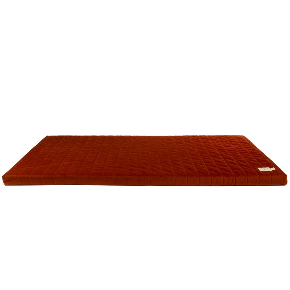 Nobodinoz - Savanna Velvet Zanzibar Matress Wild Brown