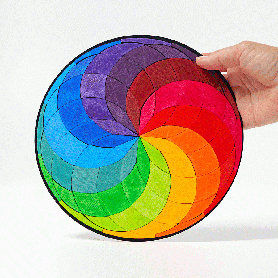 Grimm's Spielzeug - Magnetspiel Große Farbspirale