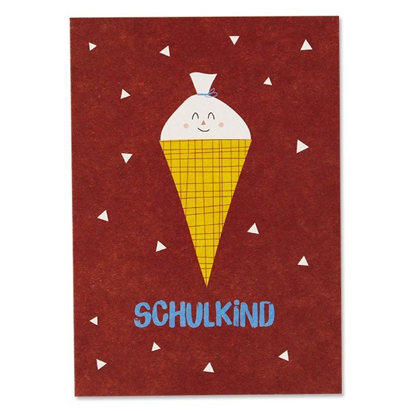 Ava & Yves - Postkarte "Schultüte"
