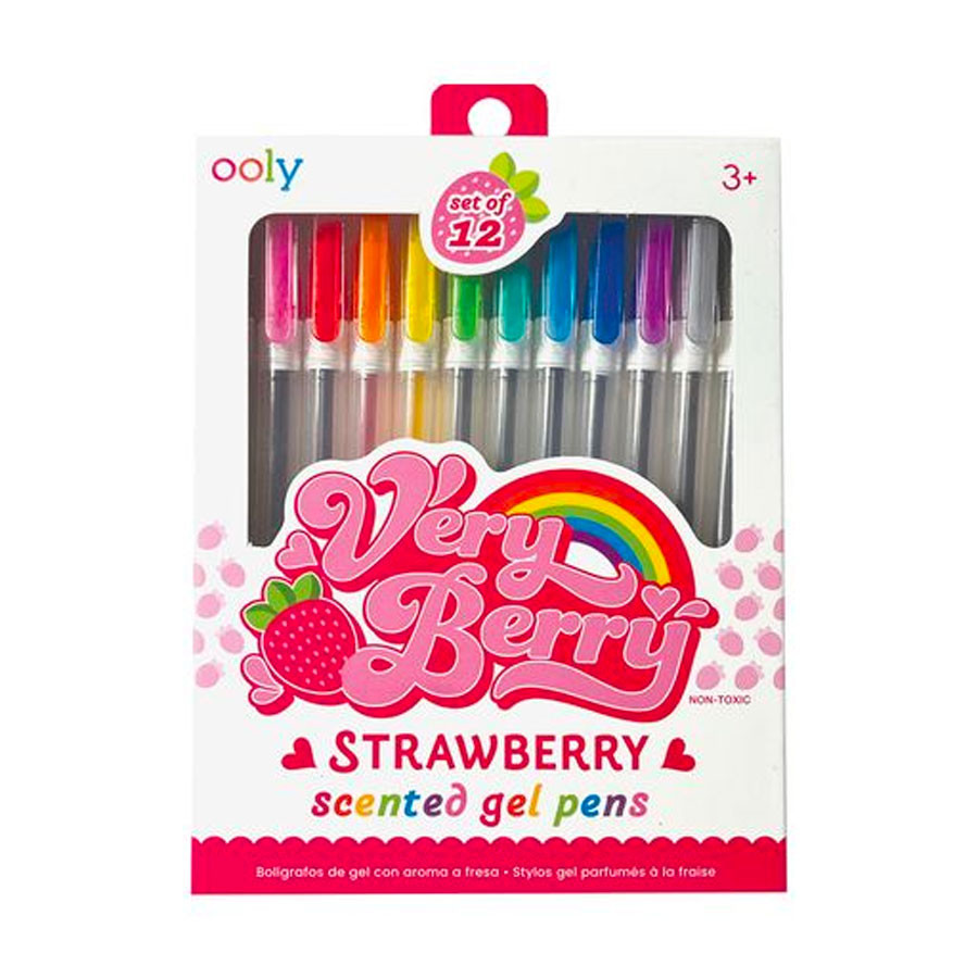 OOLY - 12 Gelstifte "Very Berry" mit Duft