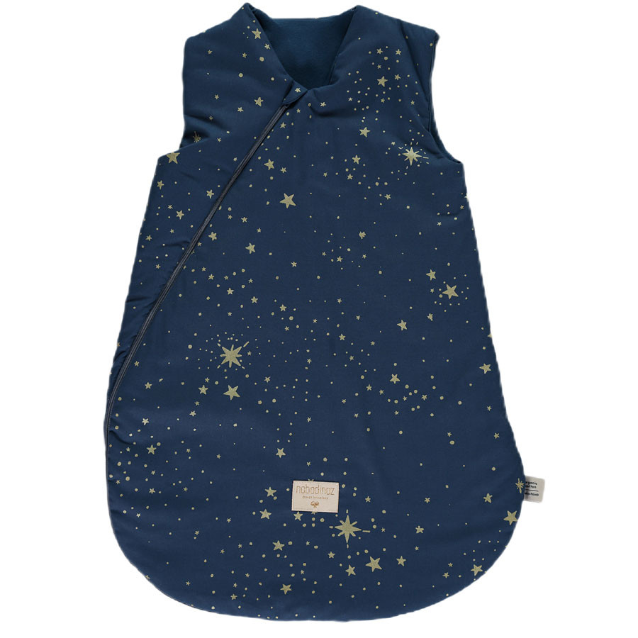 Nobodinoz - Babyschlafsack "Cocoon" Gold Stella Night Blue