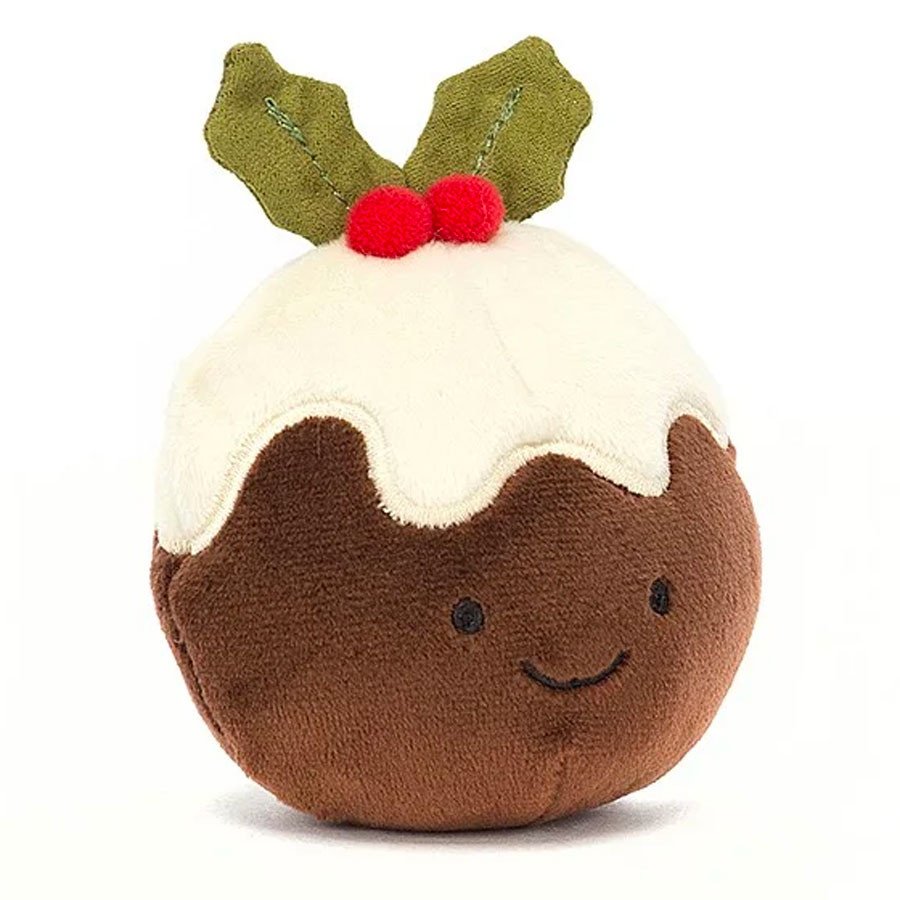 Jellycat - Festive Folly Christmas Pudding