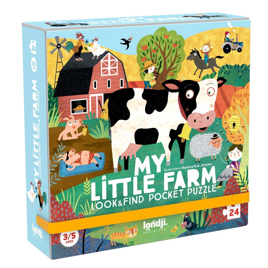 Londji - Pocket Puzzle My Little Farm