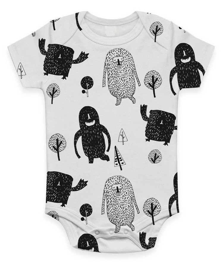 Tobias and the Bear - Baby Body "Monster Team"