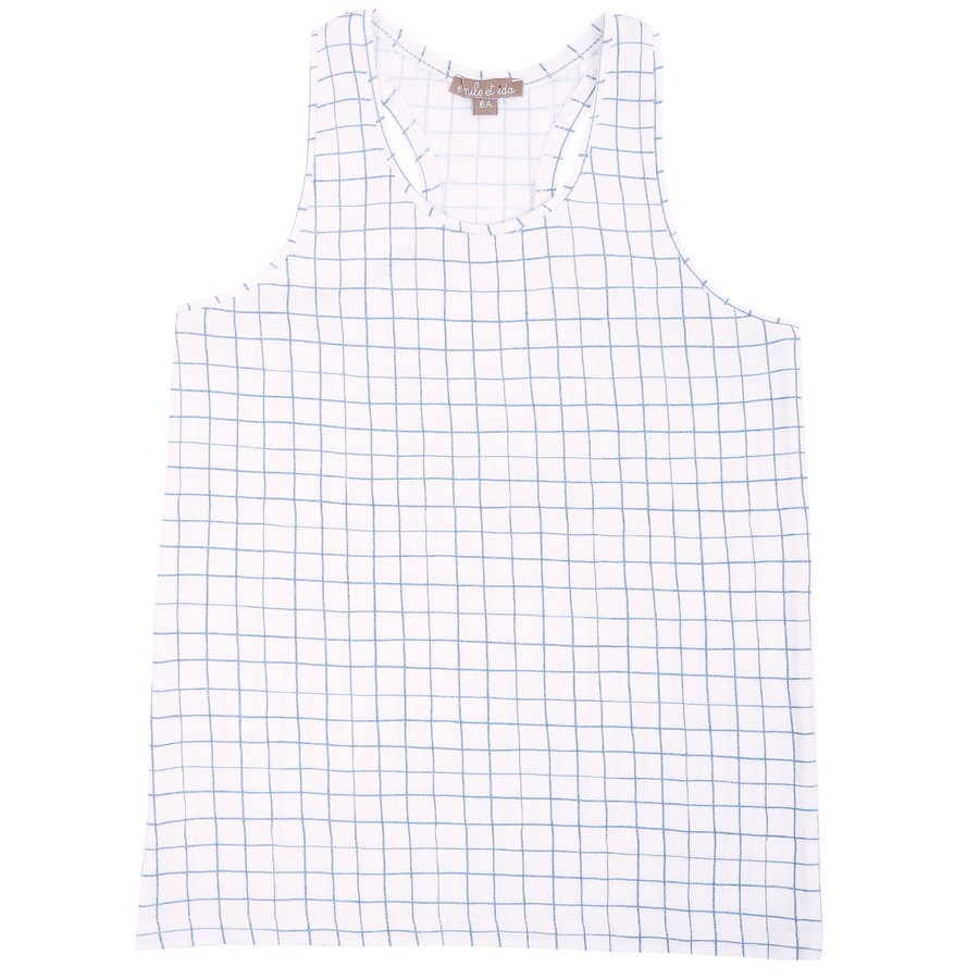 Emile et Ida - Tanktop mit Karomuster