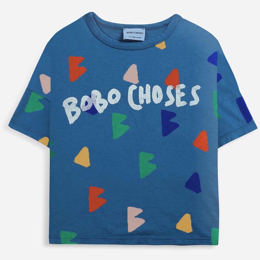 Bobo Choses - T-Shirt B.C. All Over Blau