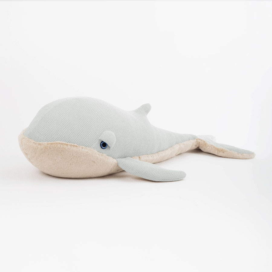 Big stuffed whale on sale