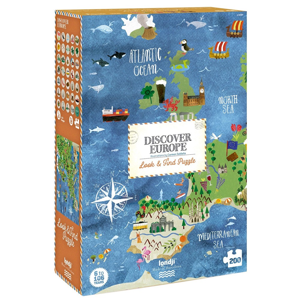 Londji - Puzzle "Discover Europe"