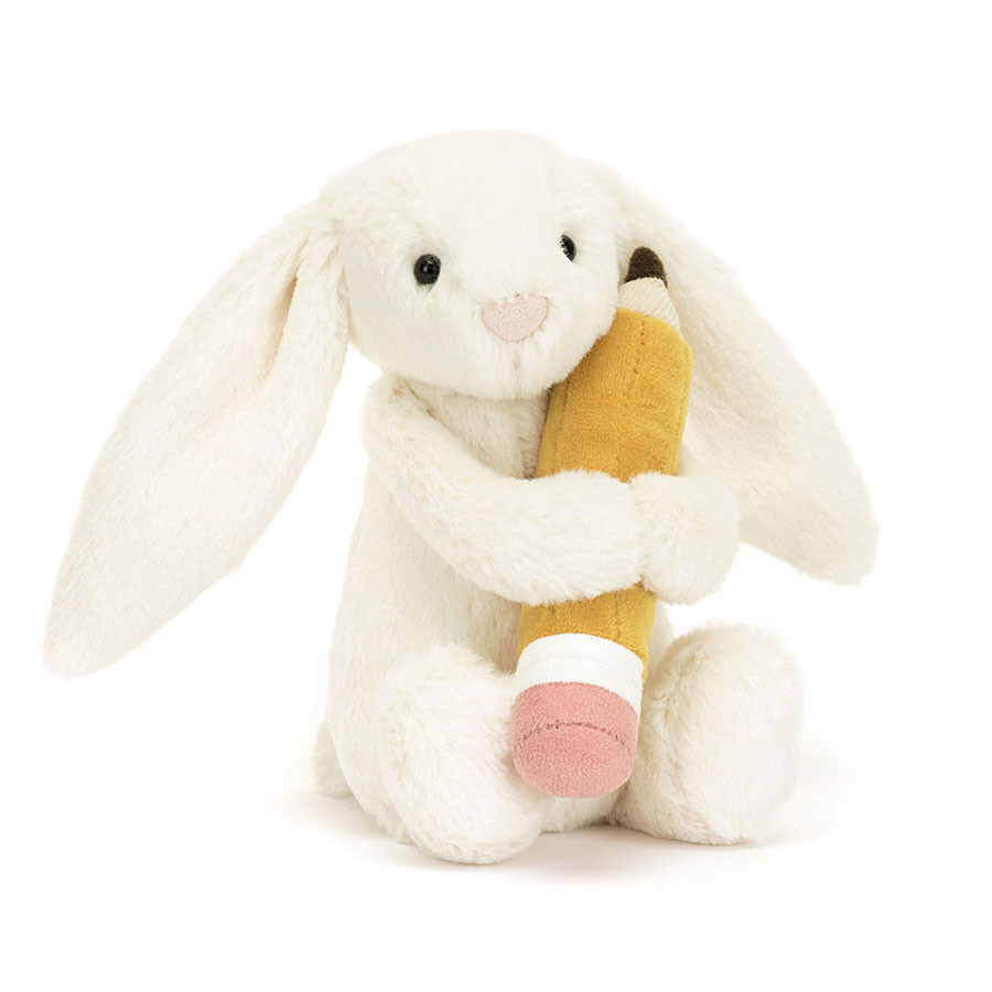 Jellycat - Bashful Bunny mit Bleistift