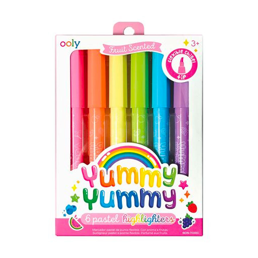 OOLY - 6 Marker "Yummy Yummy" mit Duft