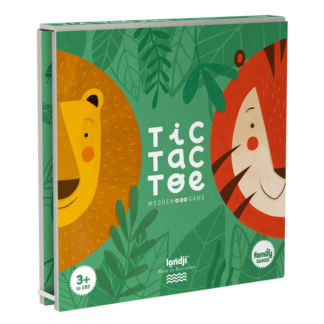 Londji - Tic Tac Toe "Löwe und Tiger"