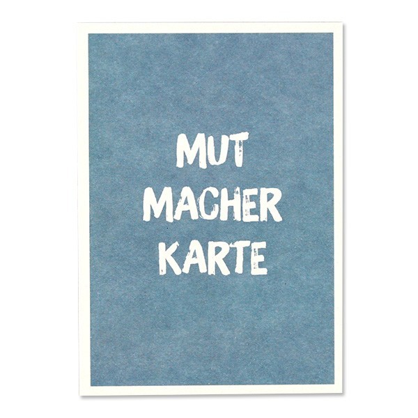 Ava & Yves - Postkarte "Mutmacherkarte"