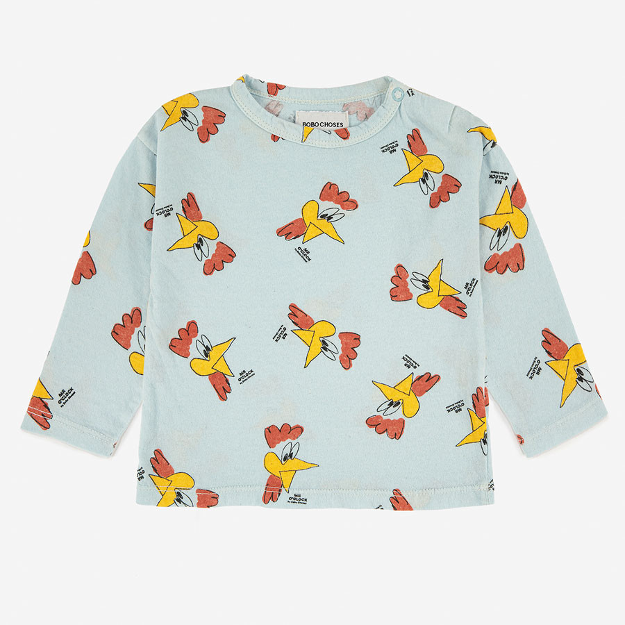 Bobo Choses - Baby Long Sleeve Shirt Mr o'Clock