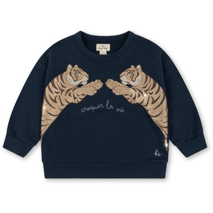 Konges Slojd - Sweater "Lou" Tiger - Dunkelblau