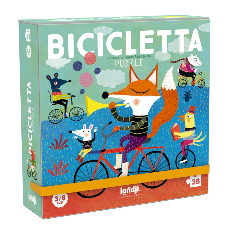 Londji - Puzzle Bicicletta ab 3 Jahre