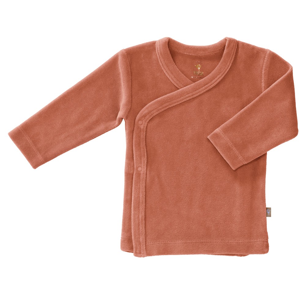 Fresk - Weiches Baby Wickelhemd Ash Rose