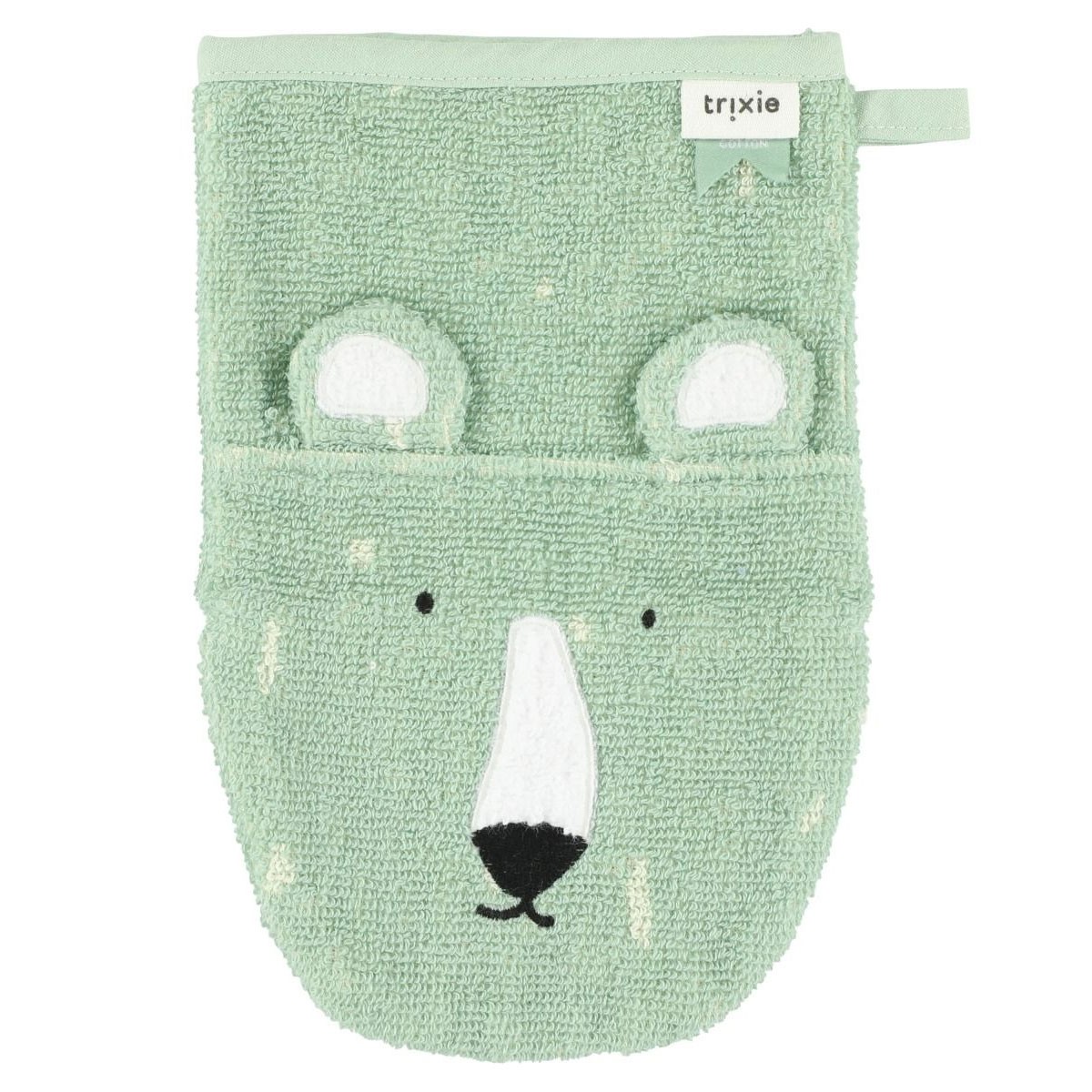 Trixie Baby - Waschlappen Mr Polarbear Mint