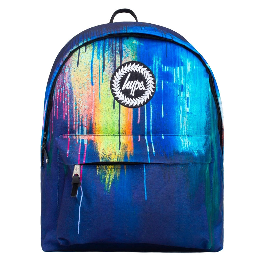 Hype - Rucksack Drips Crest Marineblau