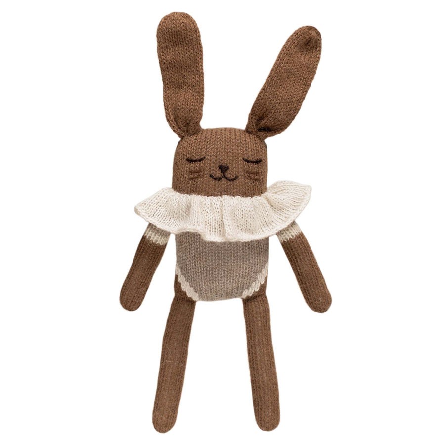 Main Sauvage - Kuscheltier Hase Bodysuit Oat