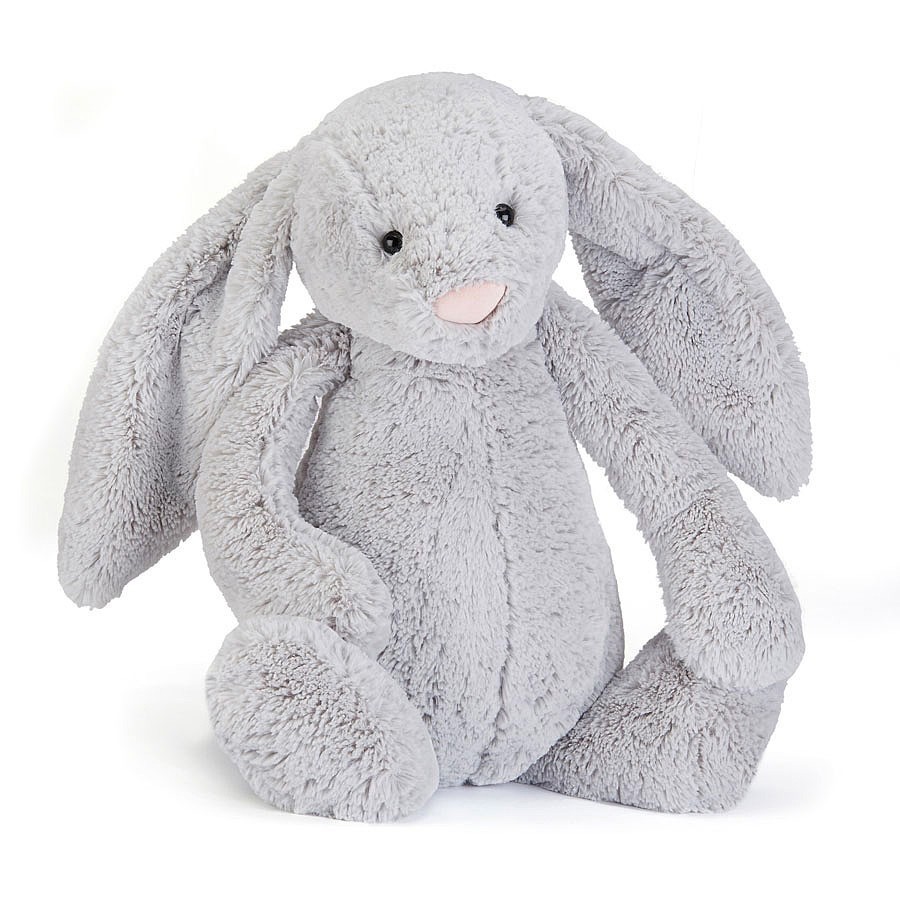 Jellycat - XL Bashful Silver Bunny