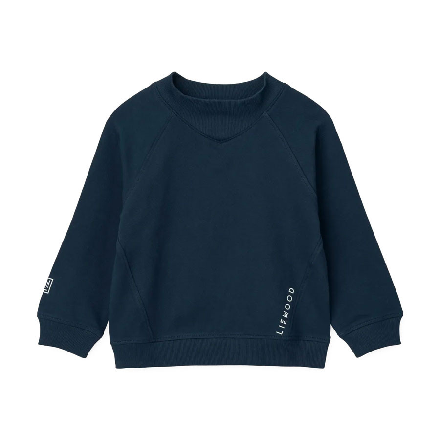 Liewood - Sweatshirt ALVIS mit Logoprint Navy