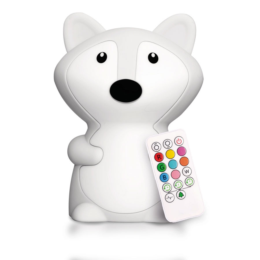 LumiPets - Nachtlicht Fuchs USB mit 9 Farben