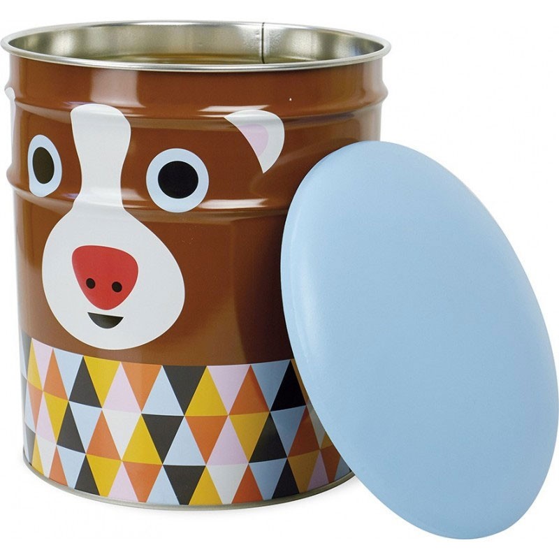 Vilac - Sitzhocker mit Stauraum Bär by Ingela P Arrhenius