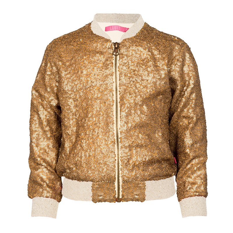 LEBIG - Edle Collegejacke Gold