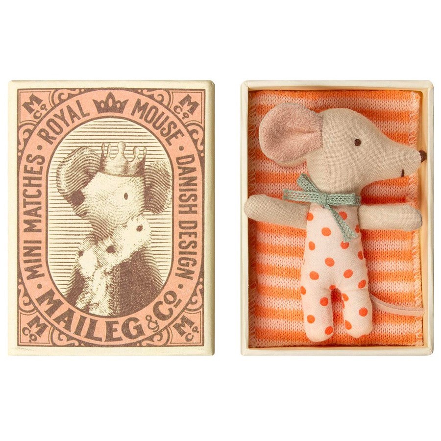 Maileg - Kleine Schlafmaus in der Schachtel Girl