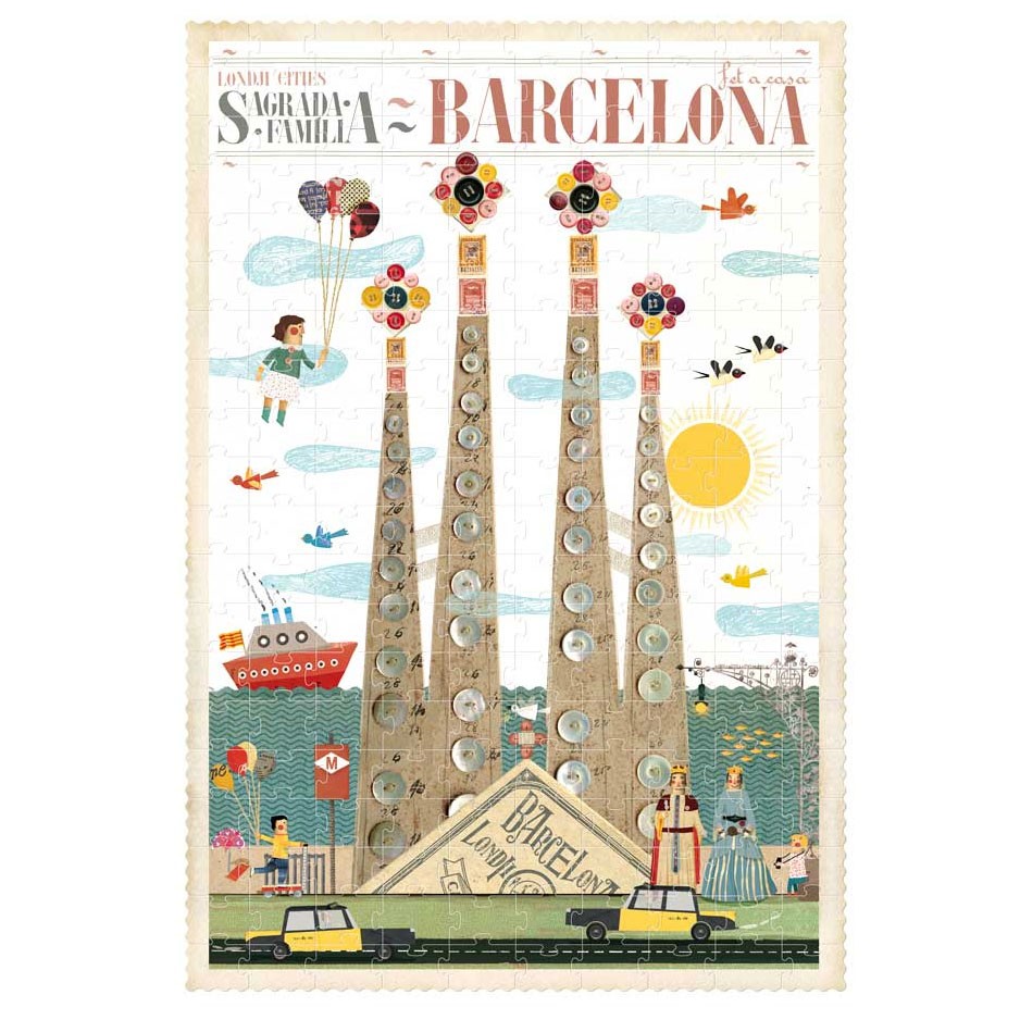 Londji - Barcelona Puzzle 200 Teile