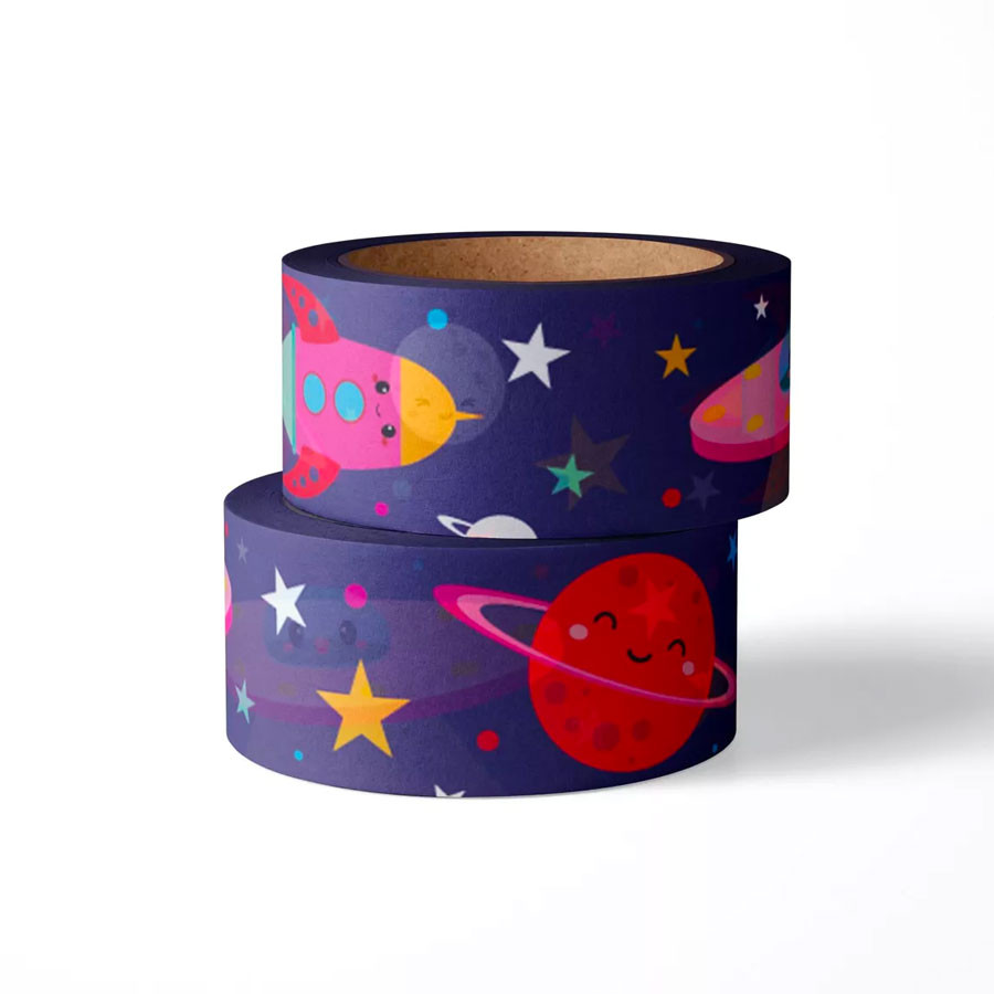 Washi Tape - Weltraum Kawaii