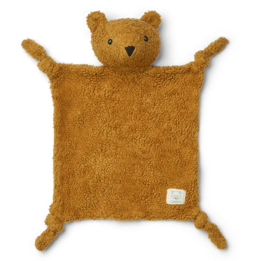 Liewood - Kuscheltuch Lotte Mr Bear Golden Caramel