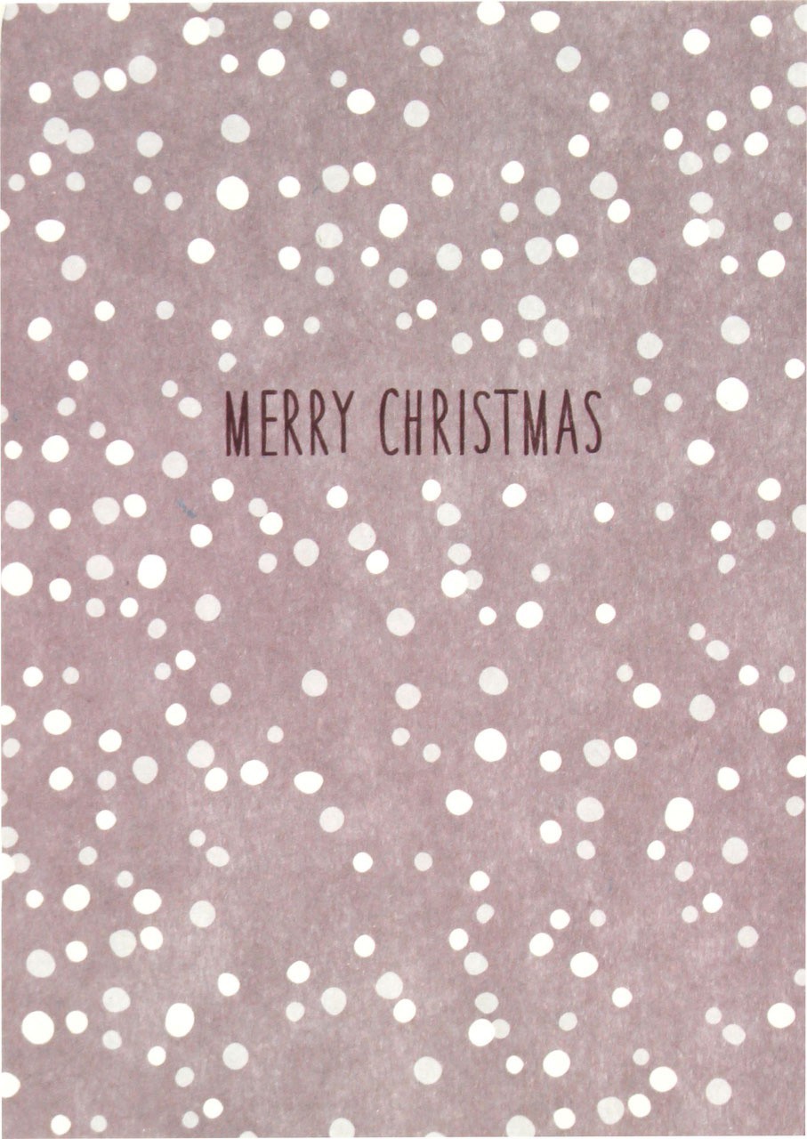 Ava & Yves - Postkarte "Merry Christmas"