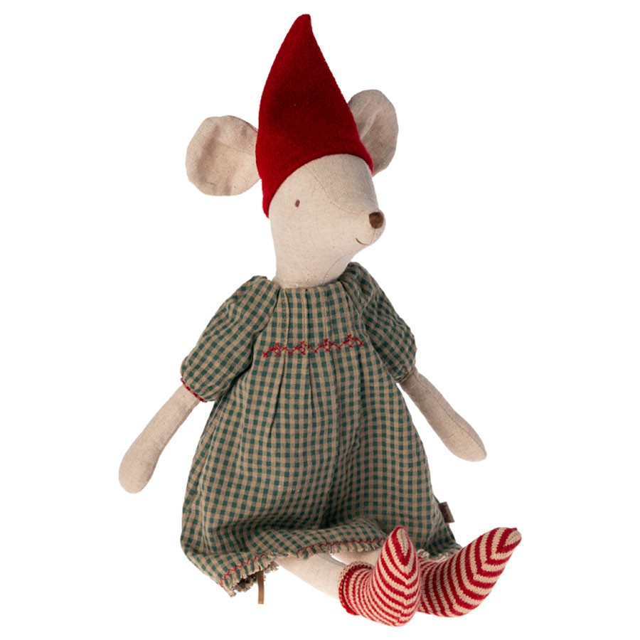 Maileg - Weihnachtsmaus Mädchen Medium 2023