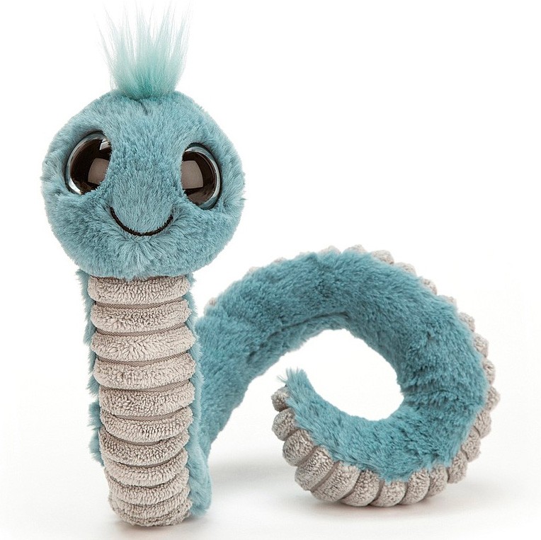 Jellycat - Wiggly Worm Blue