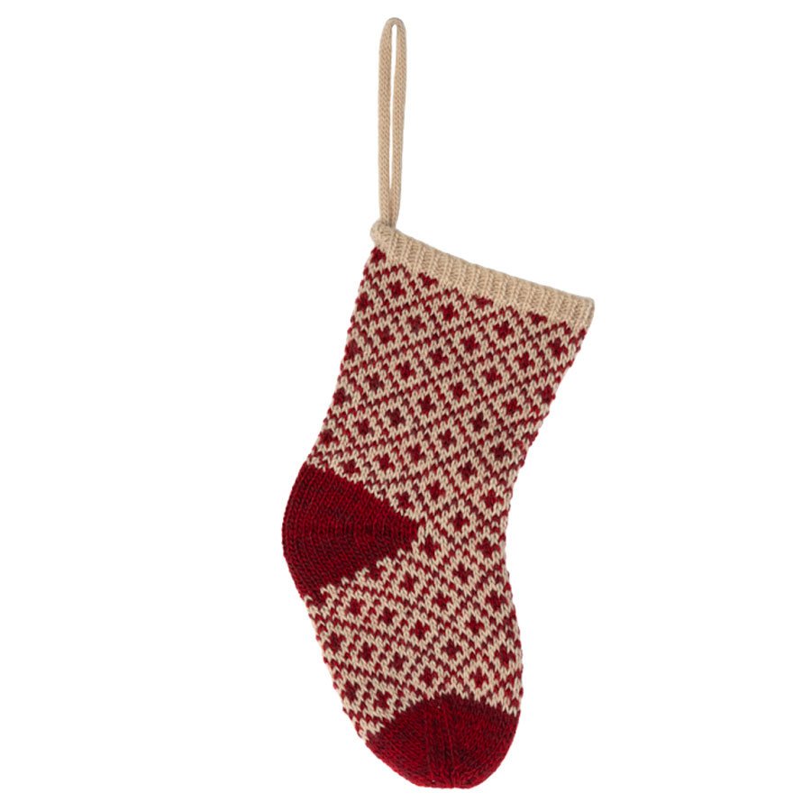 Maileg - Weihnachtsstrumpf - Rot